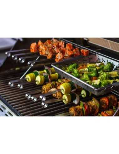 Supporto di cottura su più livelli Weber con cottura multilivello