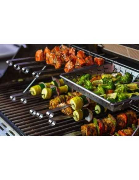 Supporto di cottura su più livelli Weber con cottura multilivello