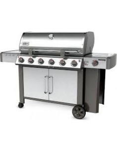 Weber Genesis II LX S-640 GBS gas grill 63004129 vista frontale 2
