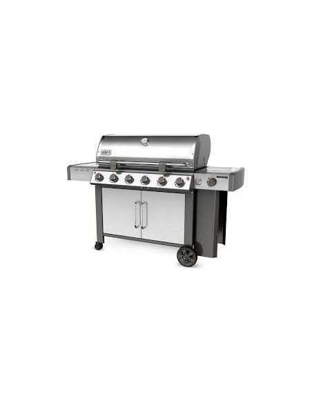 Weber Genesis II LX S-640 GBS gas grill 63004129 visione frontale angolata