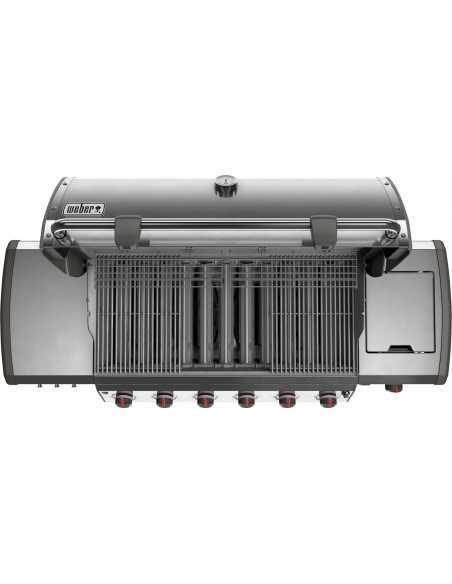 Weber Genesis II LX S-640 GBS gas grill 63004129 visione dall'alto