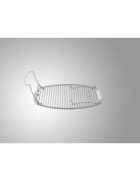 Griglia di espansione Weber in acciaio inox con gambe pieghevoli