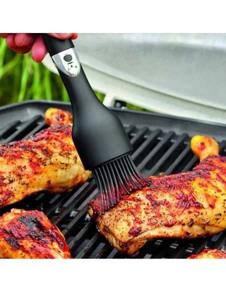 Pennello Weber in silicone per rendere il pollo croccante 