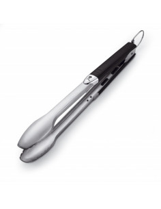 Pinza Weber in acciaio inox su sfondo bianco