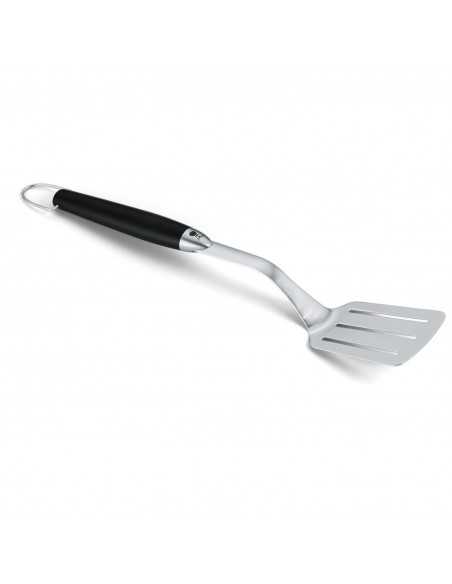 Spatola Weber inox su sfondo bianco