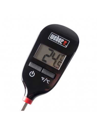 Termometro istantaneo Weber - Tascabile - ingrandimento del display Termometro istantaneo Weber - Tascabile - ingrandimento del display