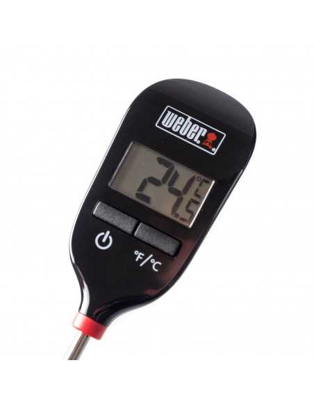 Termometro istantaneo Weber - Tascabile - ingrandimento del display Termometro istantaneo Weber - Tascabile - ingrandimento del display