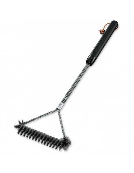 Spazzola grande a T weber su sfondo bianco