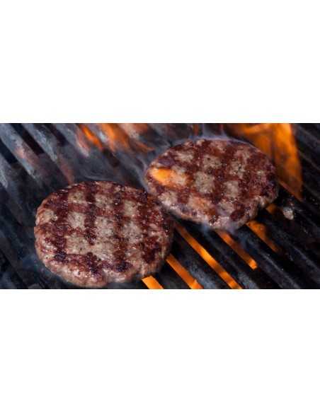 Ricettario Weber foto di hamburger sulla griglia