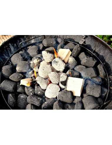 Ricettario Weber e la tecnica del minion method per l'affumicatura.