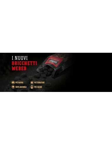 Bricchetti Weber 8kg caratteristiche