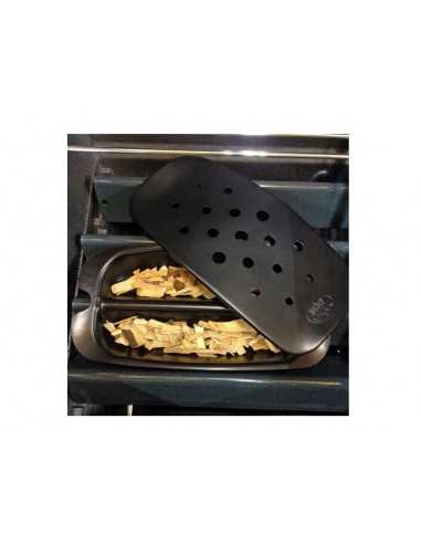 Legna per affumicatura Weber -Faggio- nell'affumicatoio Weber universale original