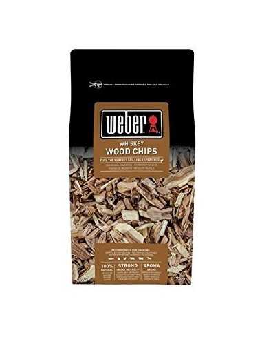 Legna per affumicatura Weber - Hickory - in confezione su sfondo bianco