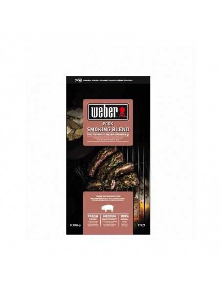 Miscela di chips per Maiale Weber in confezione vista frontale