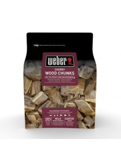 Grandi pezzi di legna di Ciliegio Weber in confezione