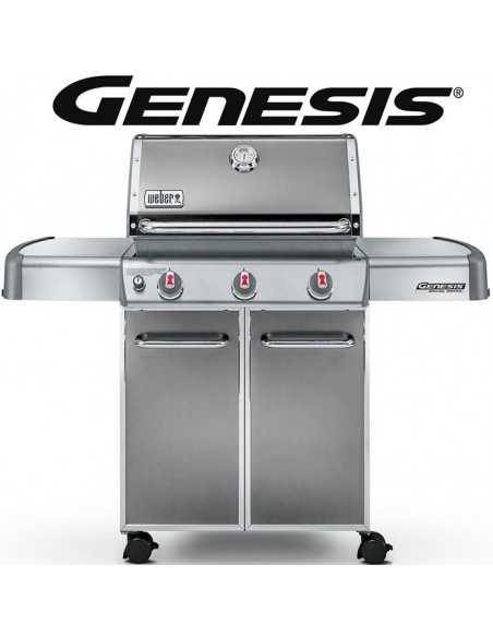 Weber Genesis E-310 Smoke Gray 3 fuochi 6515029 vista frontale
