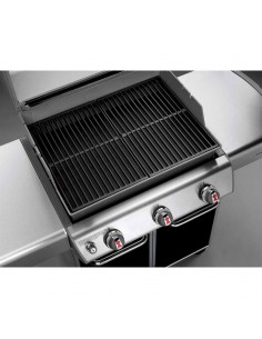 Weber Genesis E-310 Smoke Gray 3 fuochi 6515029 vista frontale 2