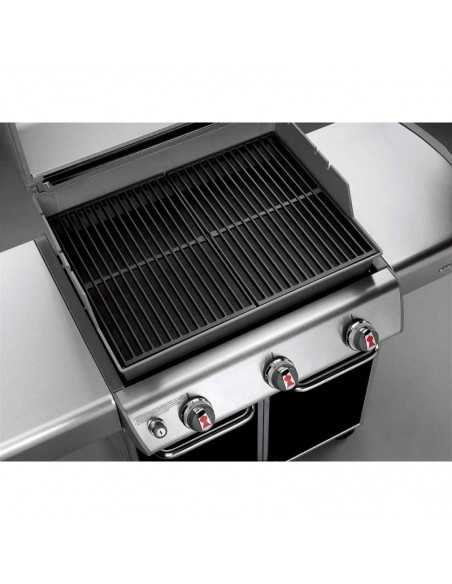 Weber Genesis E-310 Smoke Gray 3 fuochi 6515029 con doppia grata in ghisa