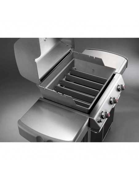 Weber Genesis E-310 Smoke Gray 3 fuochi 6515029 con barre flvorizer
