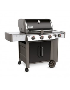Weber Genesis II LX E-340 Black 61014129 vista frontale 2