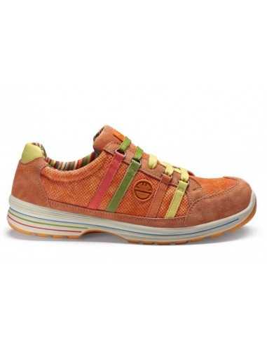 Scarpe antinfortunistiche Dike Meet S1P SRC 30016 751 Mattone vista laterale su fiorasostore.com