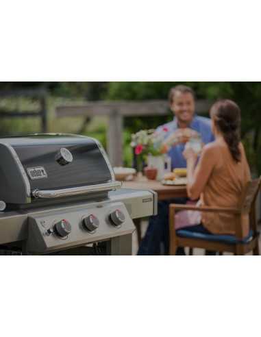 Weber Barbecue  a Gas Genesis II LX E-240 GBS Black 60014129