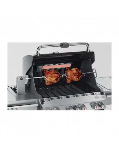 Weber Barbecue a Gas Summit E-470 GBS Black - 4 Bruciatori 7171029