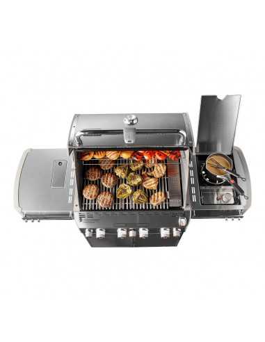 Weber Barbecue a Gas Summit E-470 GBS Black - 4 Bruciatori 7171029