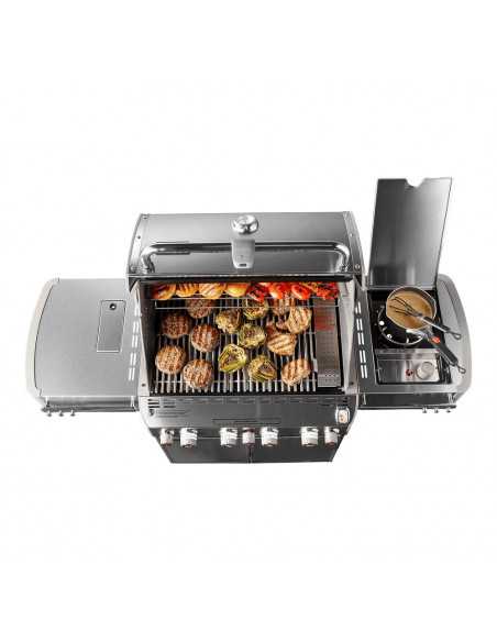 Weber Barbecue a Gas Summit E-470 GBS Black - 4 Bruciatori 7171029