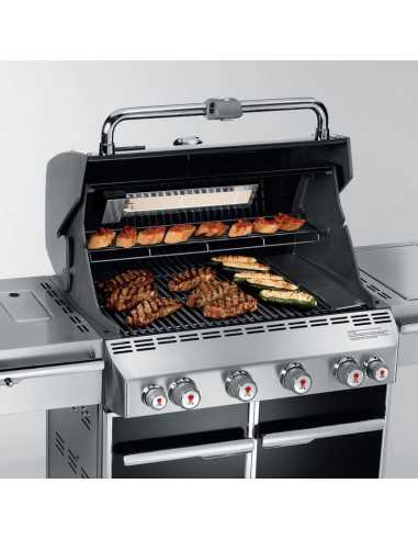 Weber Barbecue a Gas Summit E-470 GBS Black - 4 Bruciatori 7171029
