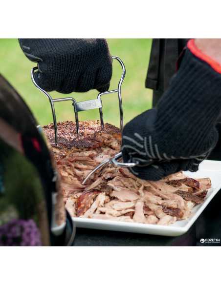 Guanti per barbecue Weber taglia L/XL su sfondo bianco