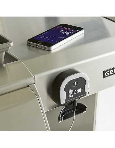 Weber iGrill 3 in funzione