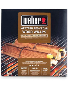 Weber Wraps da Affumicatura - Cedro Rosso del Pacifico 17521