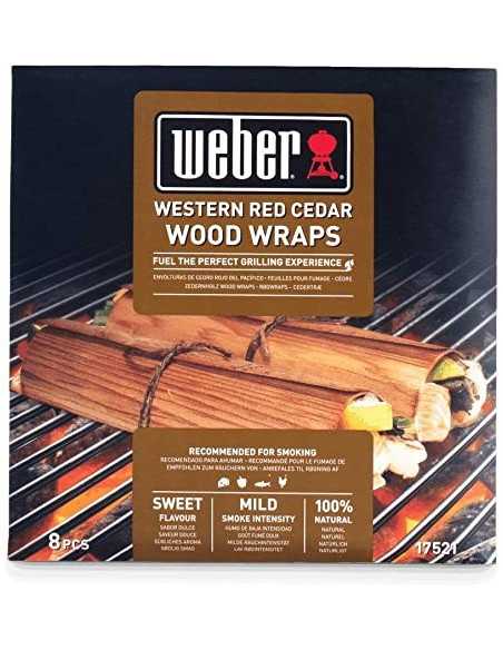 Weber Wraps da Affumicatura - Cedro Rosso del Pacifico 17521