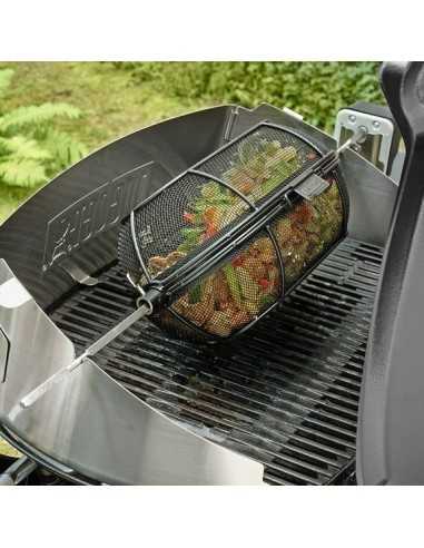 Weber Original Cestello per Girarrosto a Maglia fine 17588