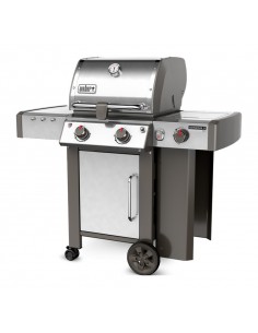 Barbecue a gas Weber Genesis II LX S-240 GBS vista frontale 2