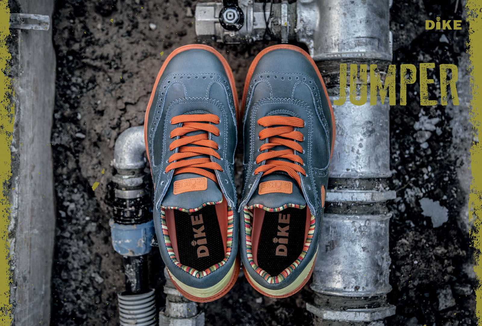 scarpe dike jet vista dall'alto